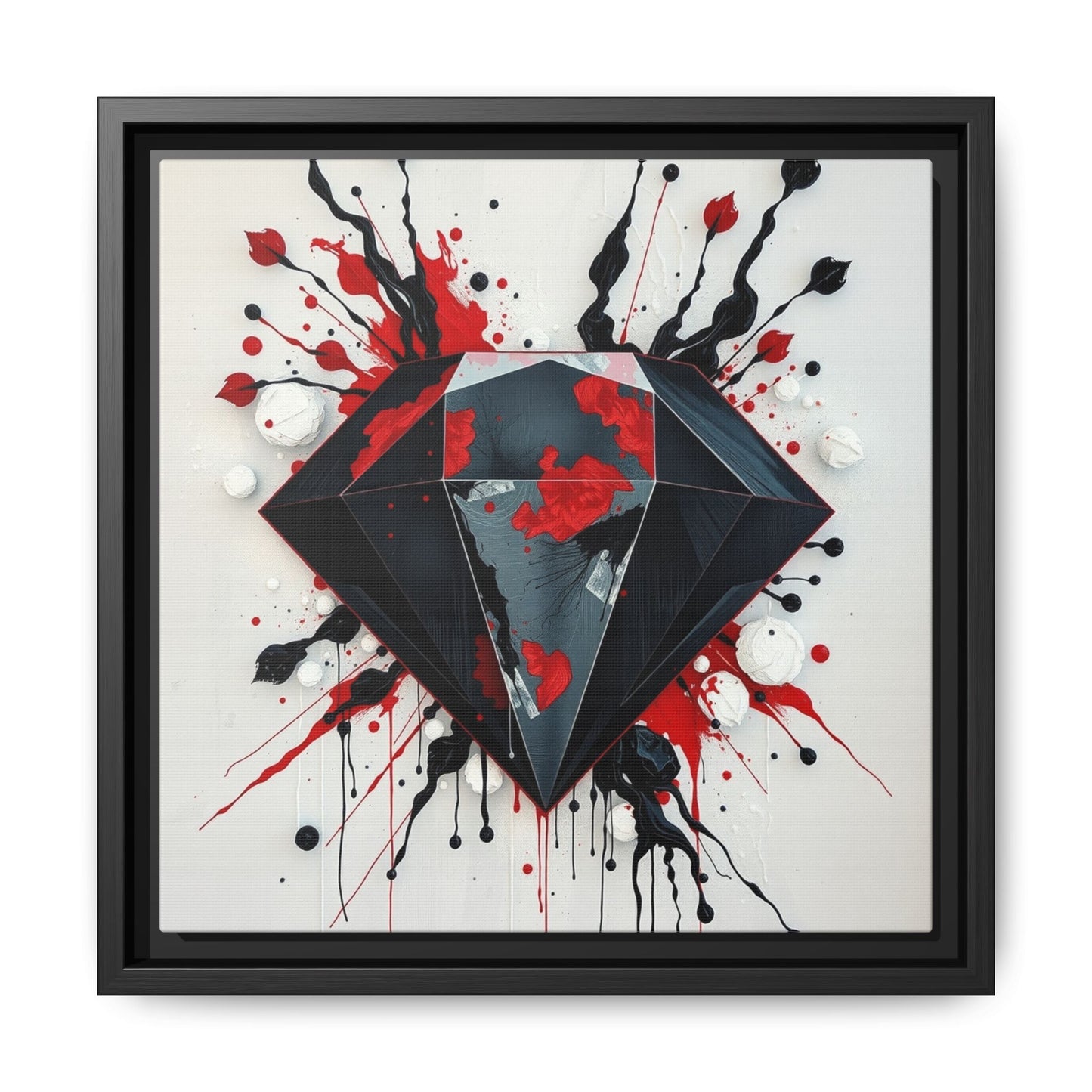 Matte Canvas, Framed (Multi-color)