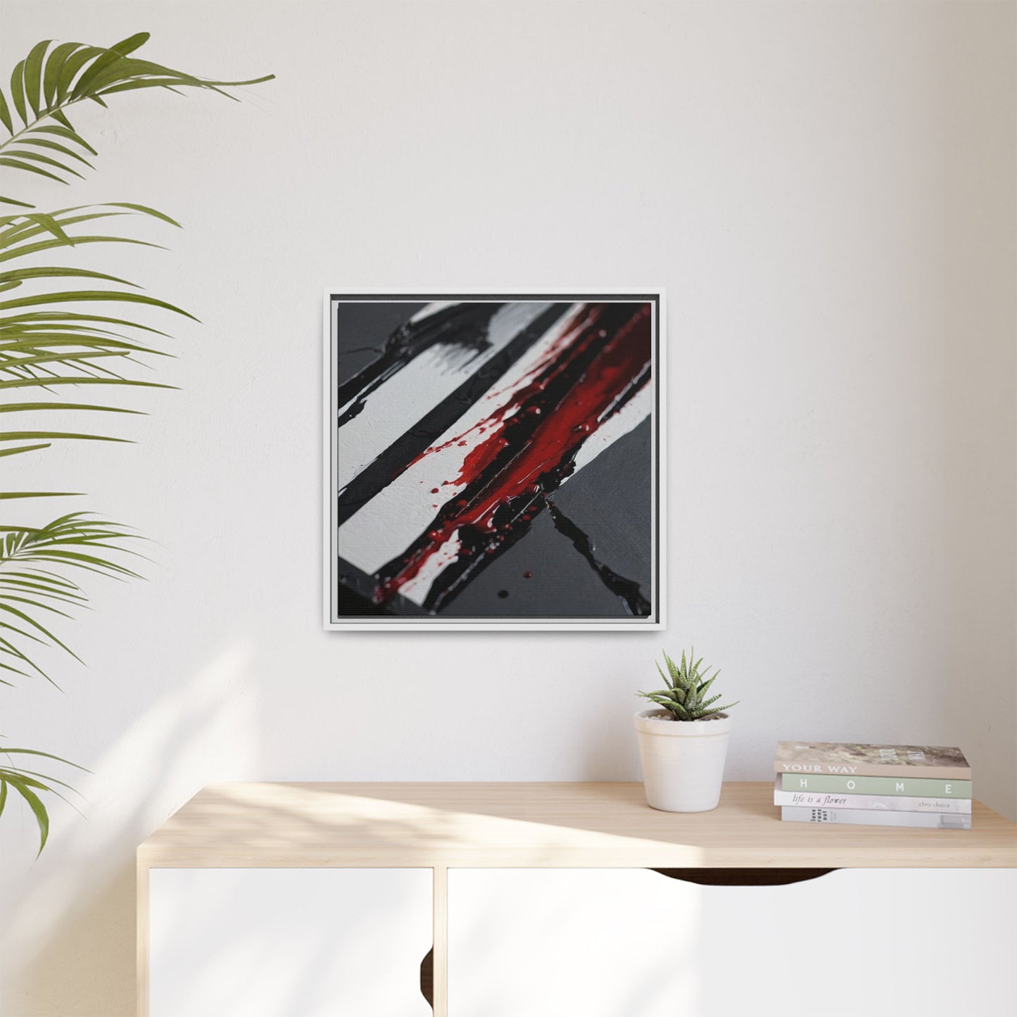 Matte Canvas, Framed (Multi-color)