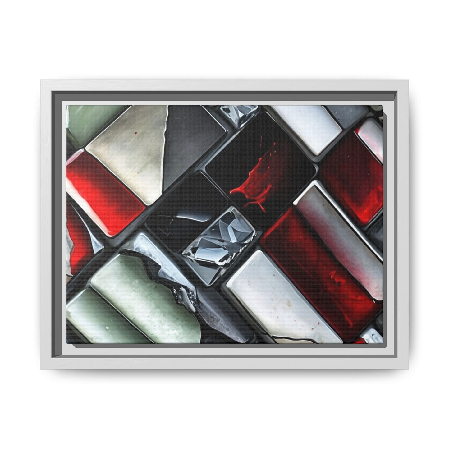 Matte Canvas, Framed (Multi-color)