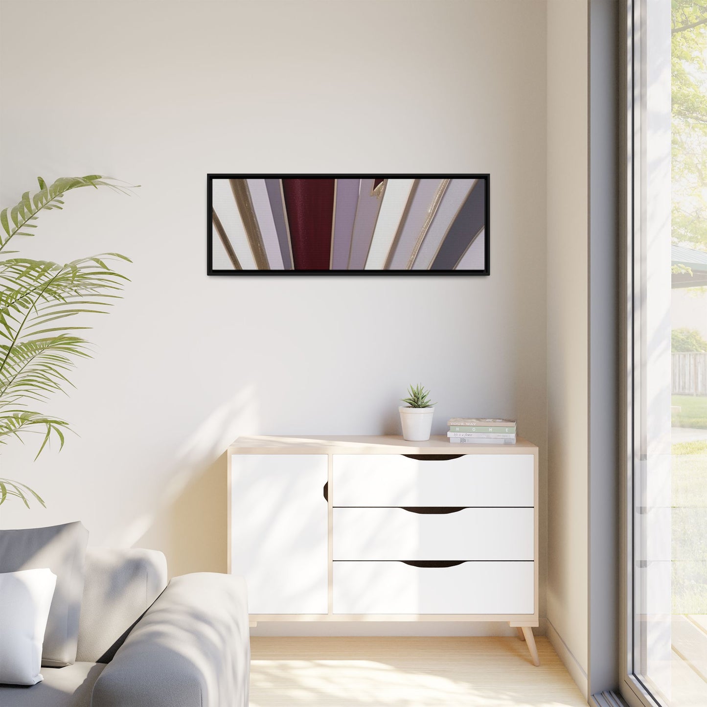 Matte Canvas, Framed (Multi-color)