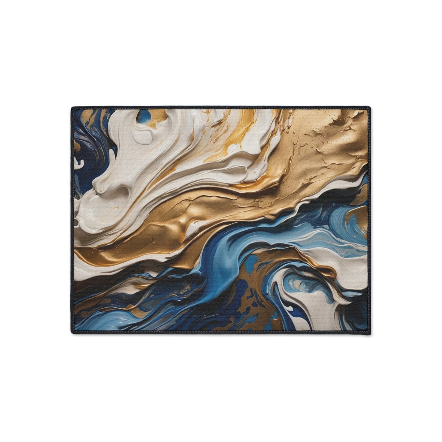 Elegant Marble Design Heavy Duty Floor Mat - Perfect for Home Decor and Holiday Gatherings