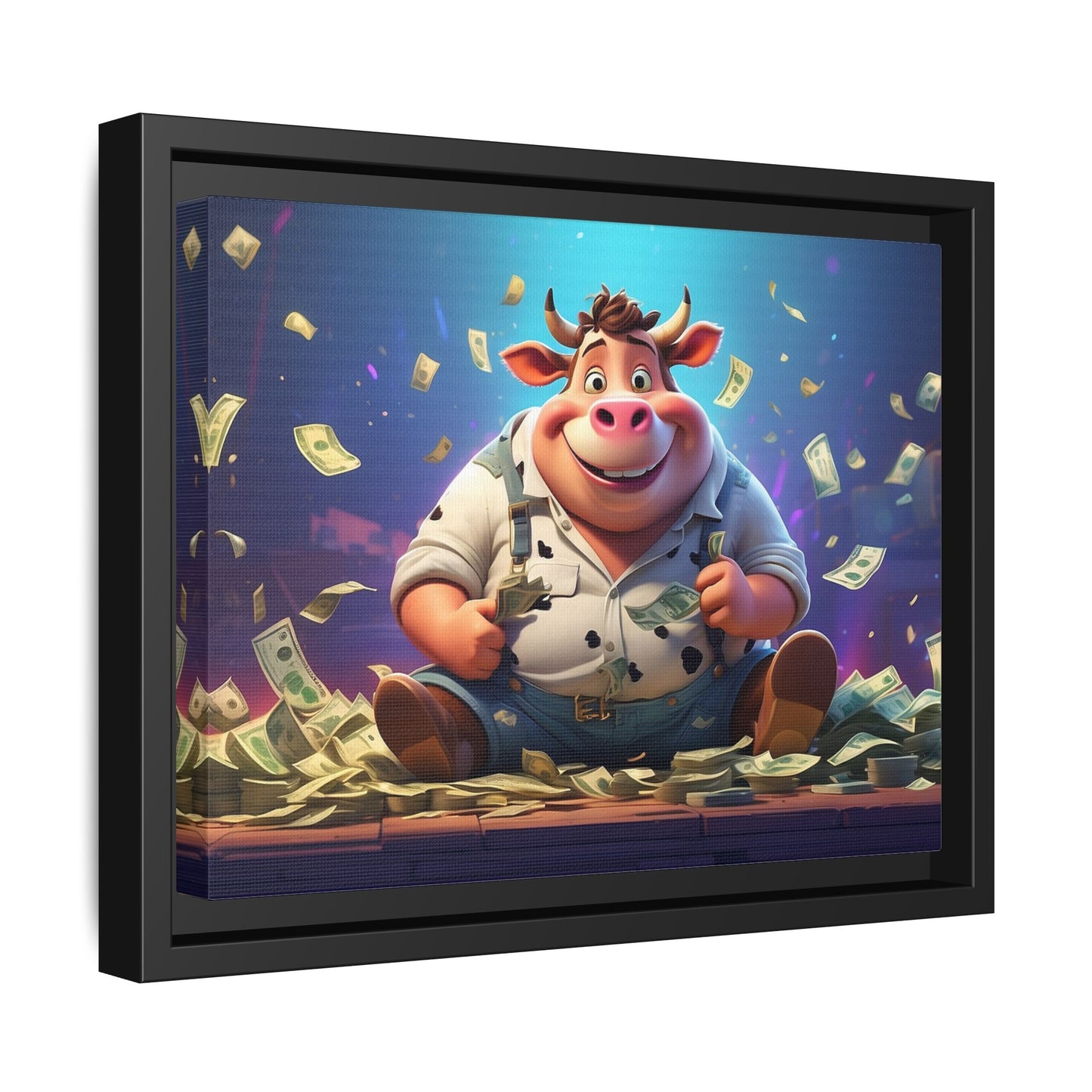 Matte Canvas, Framed (Multi-color)