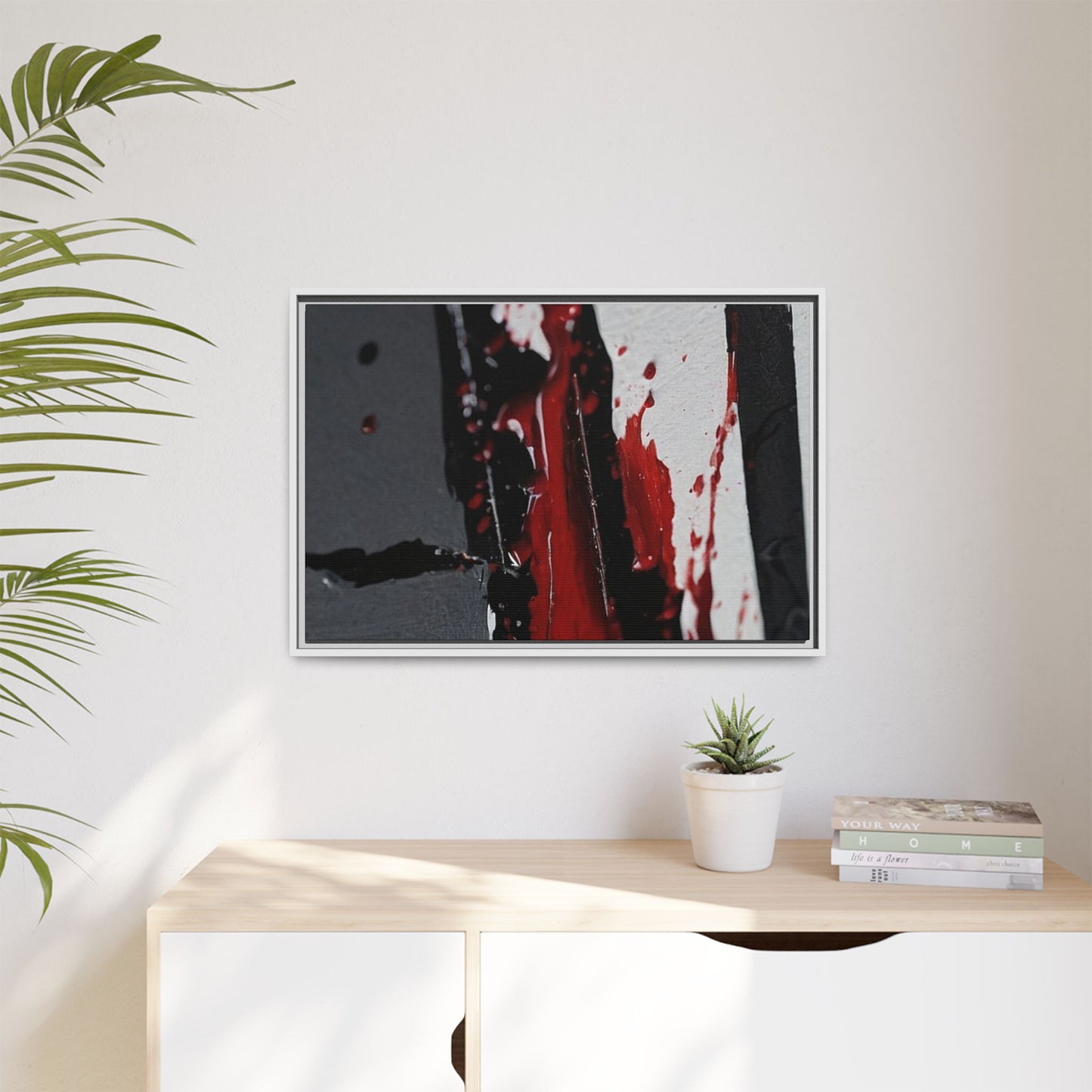 Matte Canvas, Framed (Multi-color)