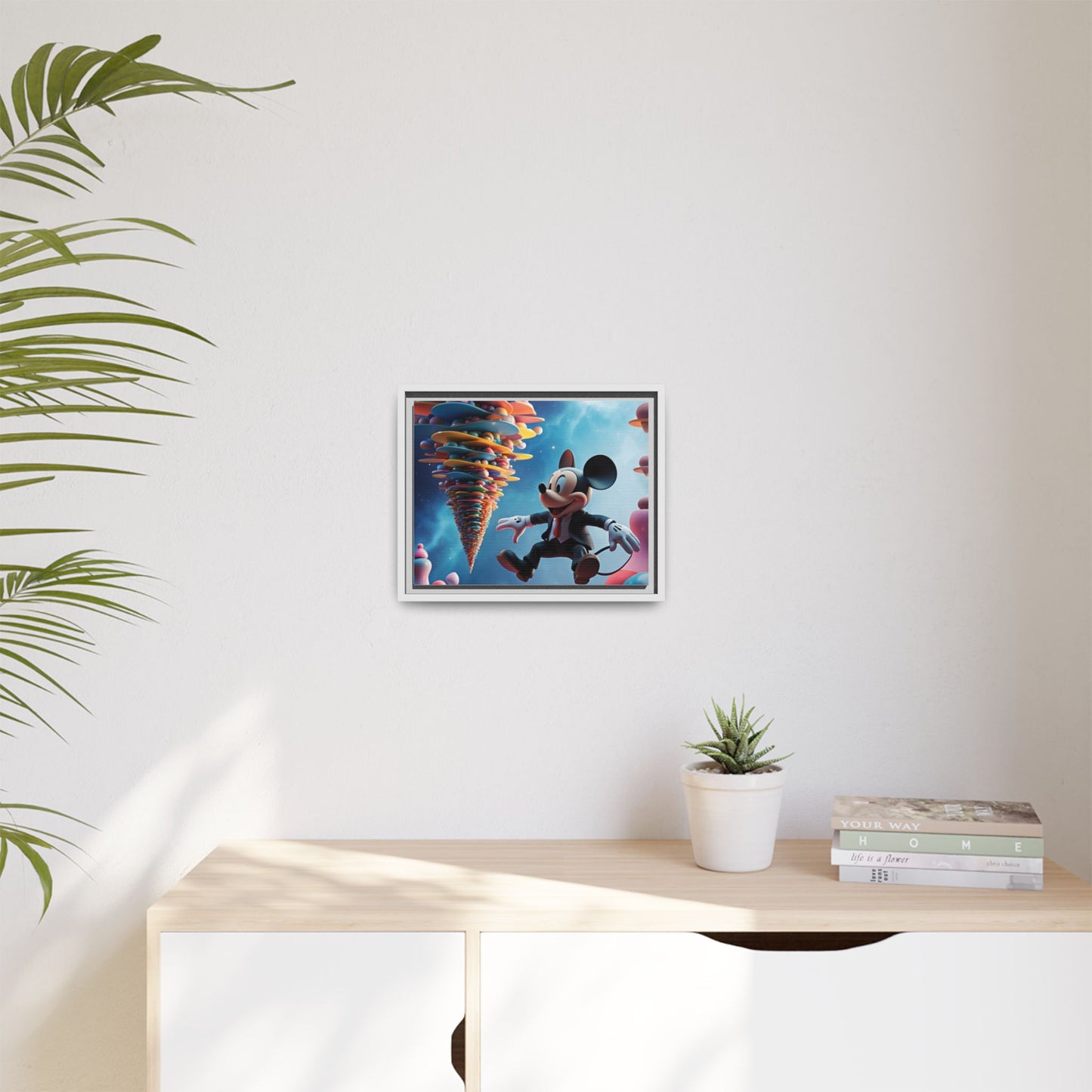 Matte Canvas, Framed (Multi-color)