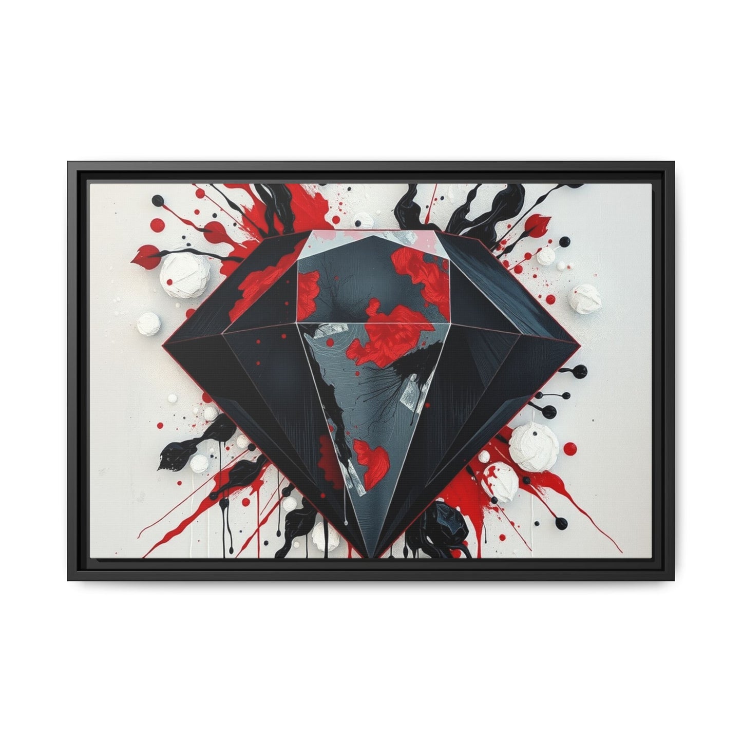 Matte Canvas, Framed (Multi-color)