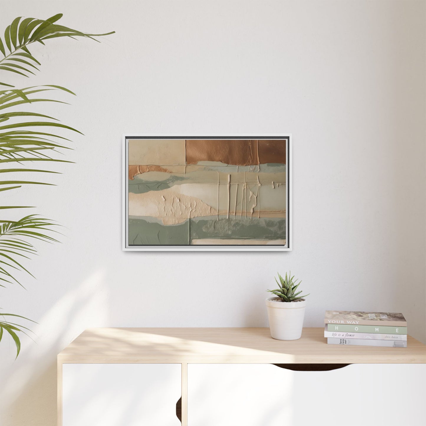 Matte Canvas, Framed (Multi-color)