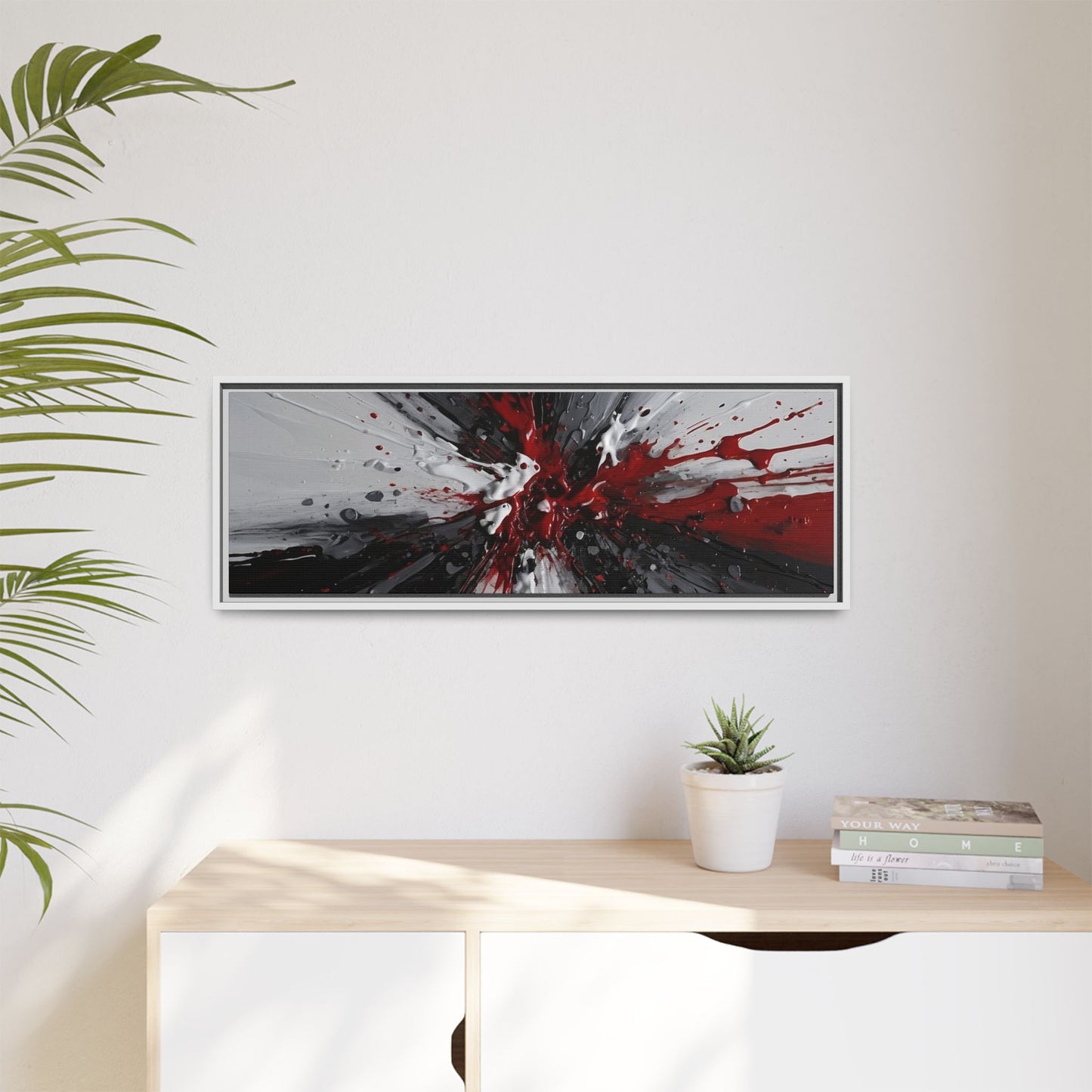 Matte Canvas, Framed (Multi-color)