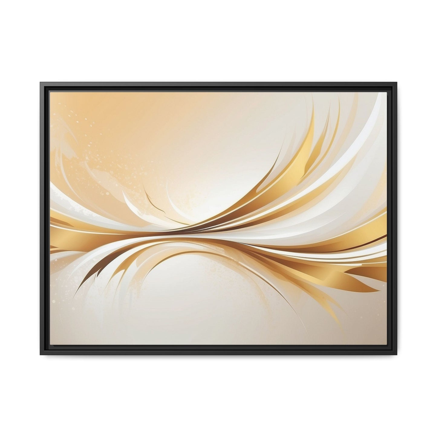 Modern Abstract Wall Art - Framed Matte Canvas Decor