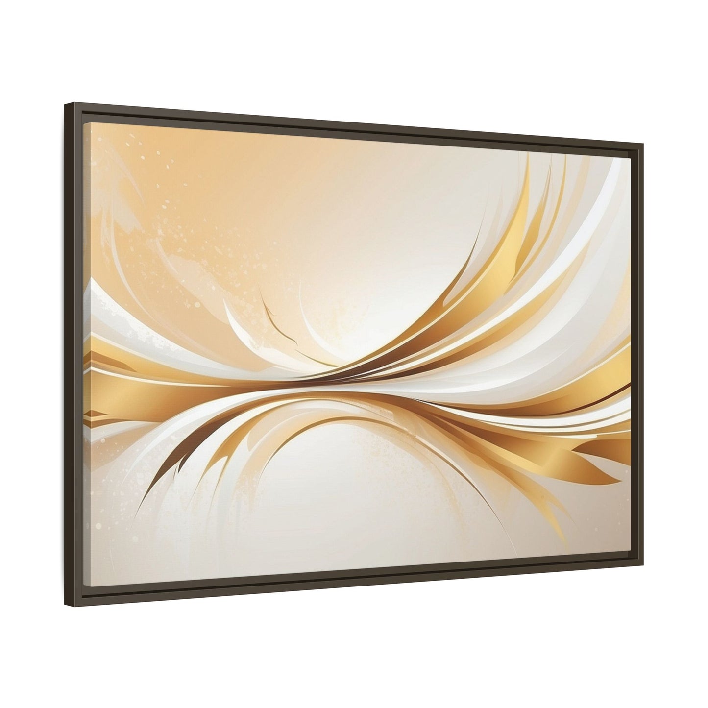 Modern Abstract Wall Art - Framed Matte Canvas Decor