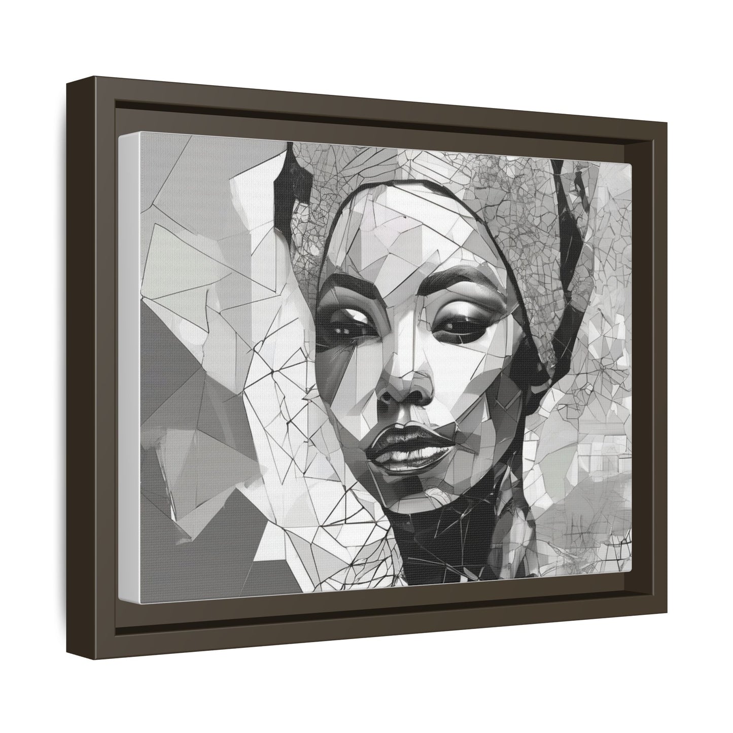 Fractured Grace: Portrait in Prism