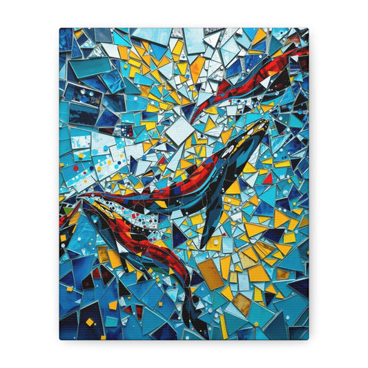 Tides of Glass: The Dance of Koi