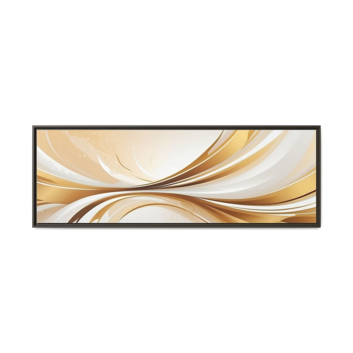 Modern Abstract Wall Art - Framed Matte Canvas Decor