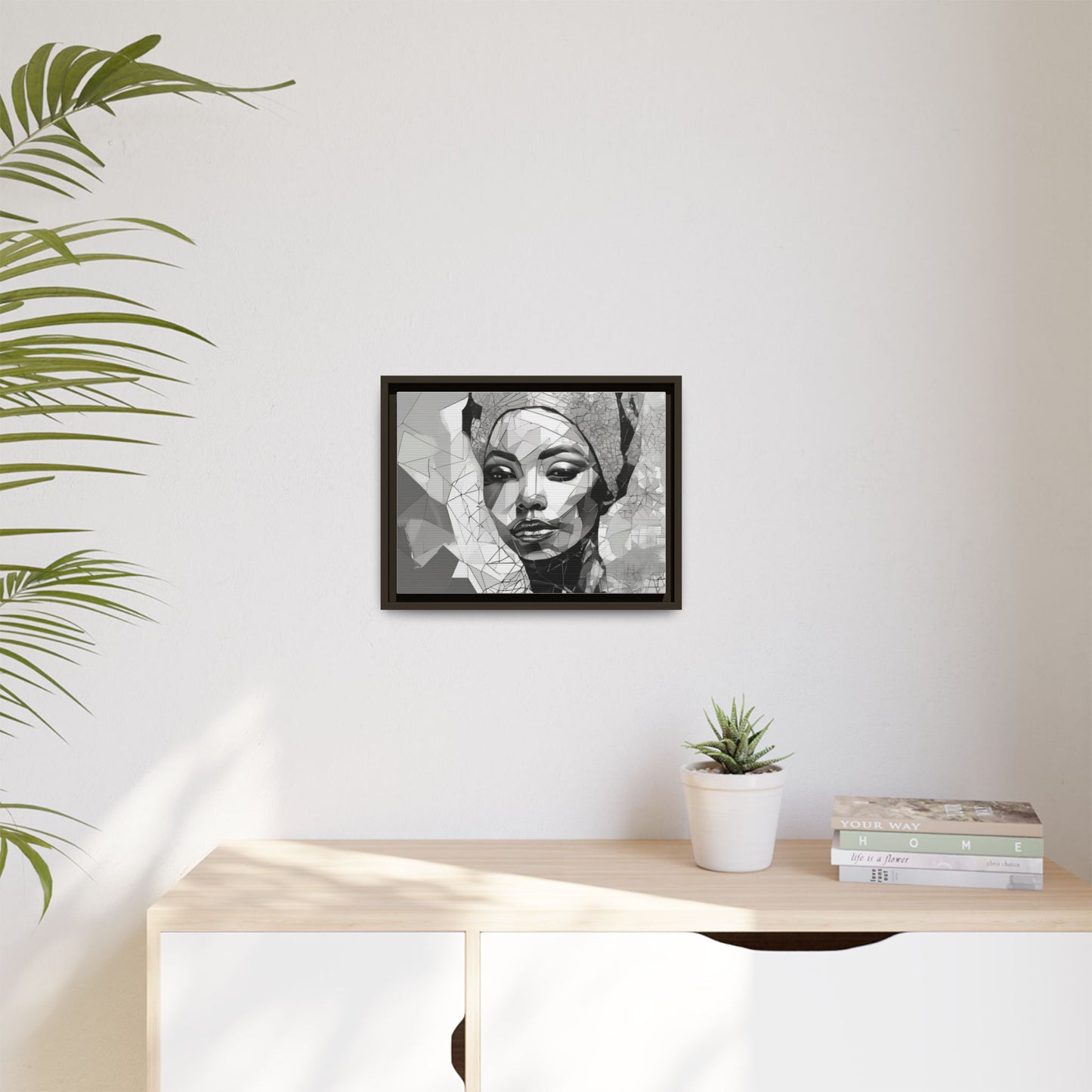 Fractured Grace: Portrait in Prism