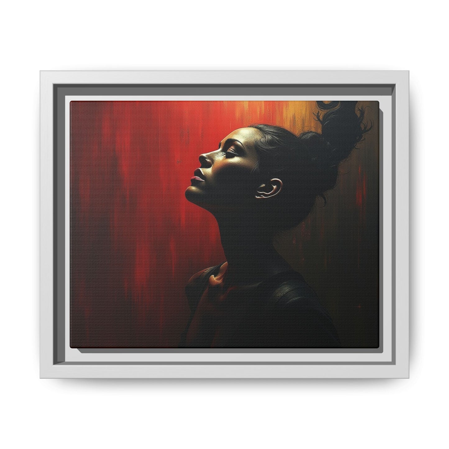 Matte Canvas, Framed (Multi-color)