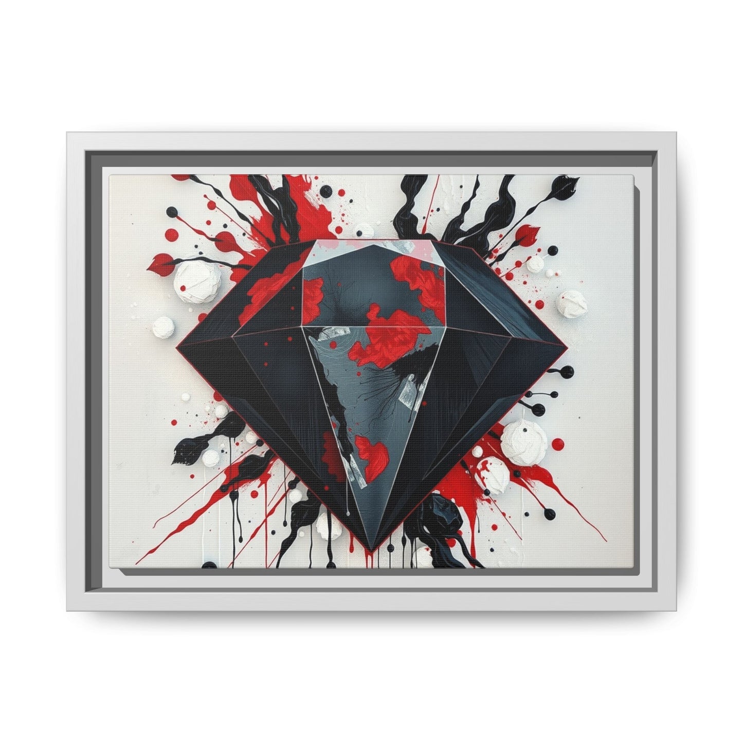 Matte Canvas, Framed (Multi-color)