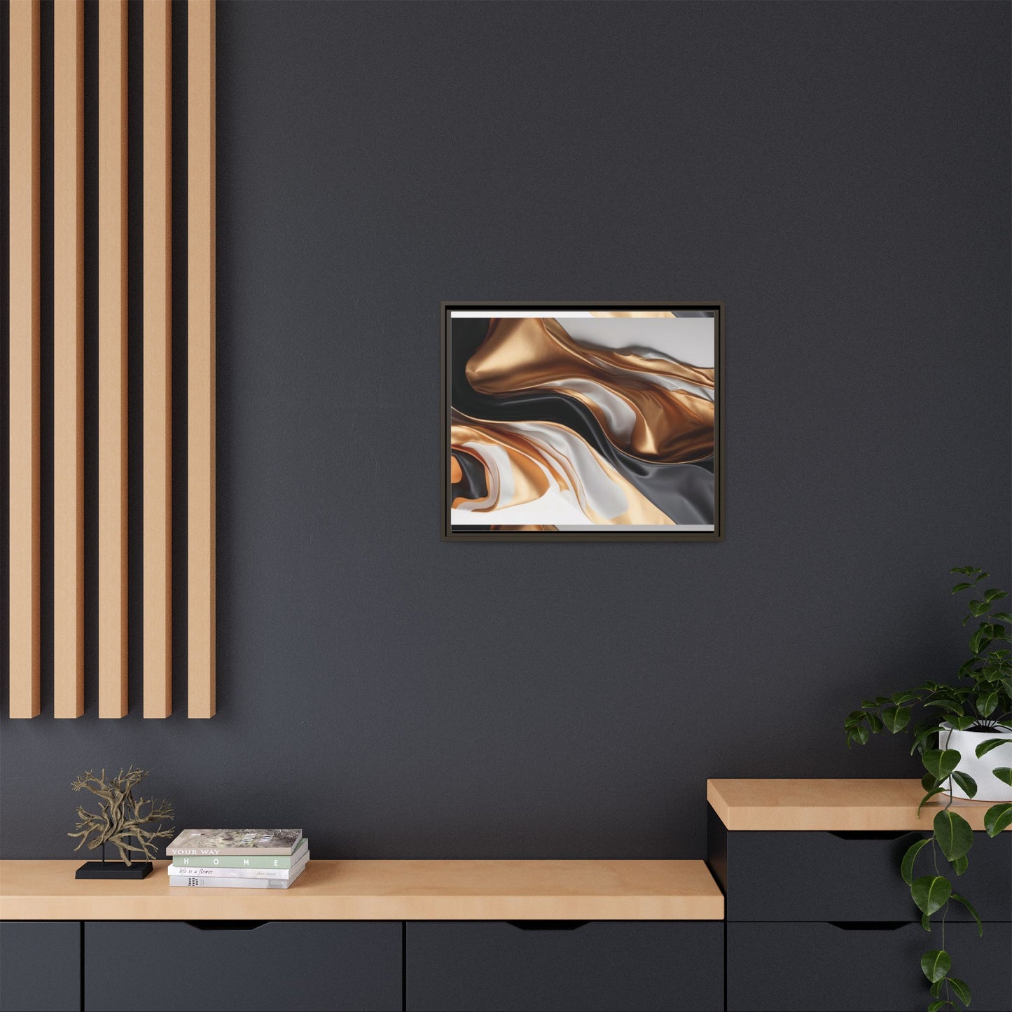 Matte Canvas, Framed (Multi-color)