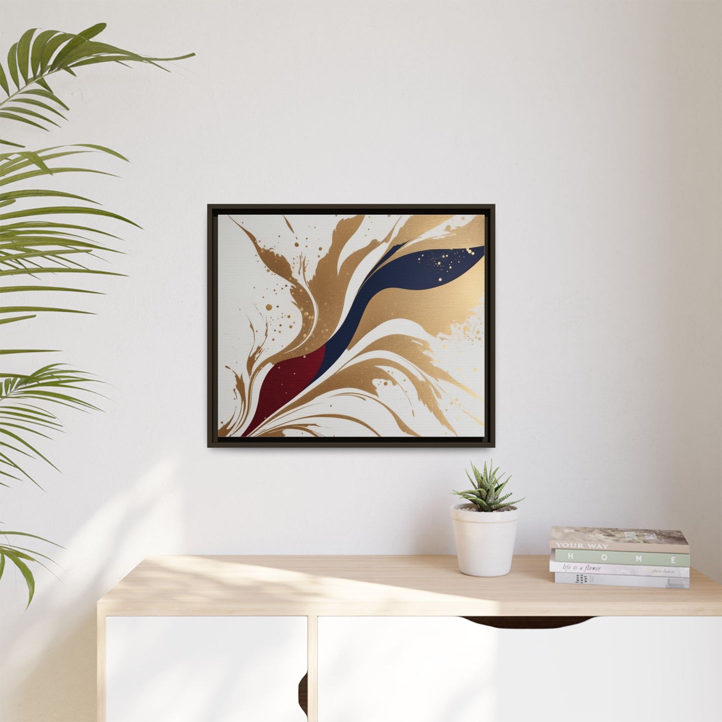 Matte Canvas, Framed (Multi-color)