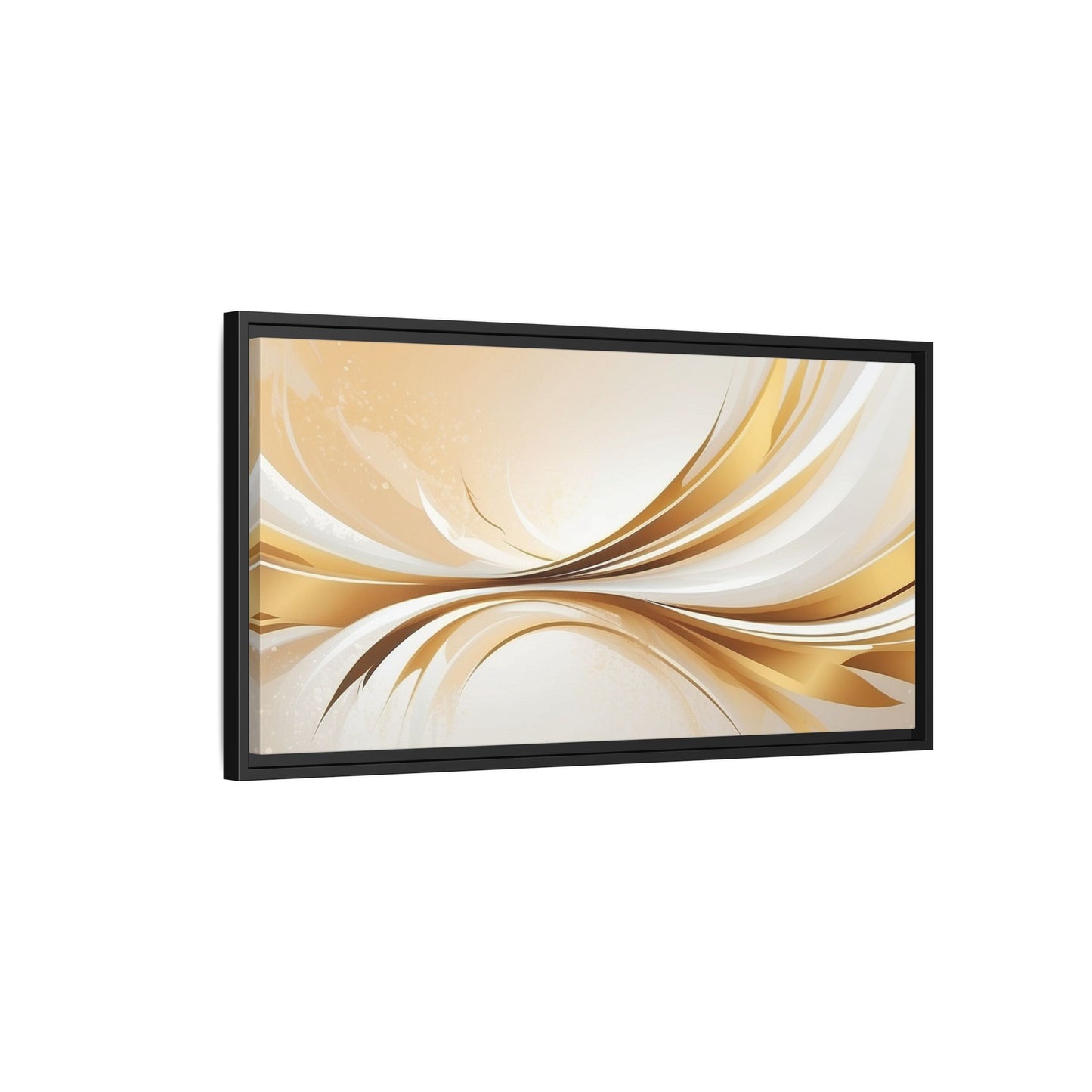 Modern Abstract Wall Art - Framed Matte Canvas Decor