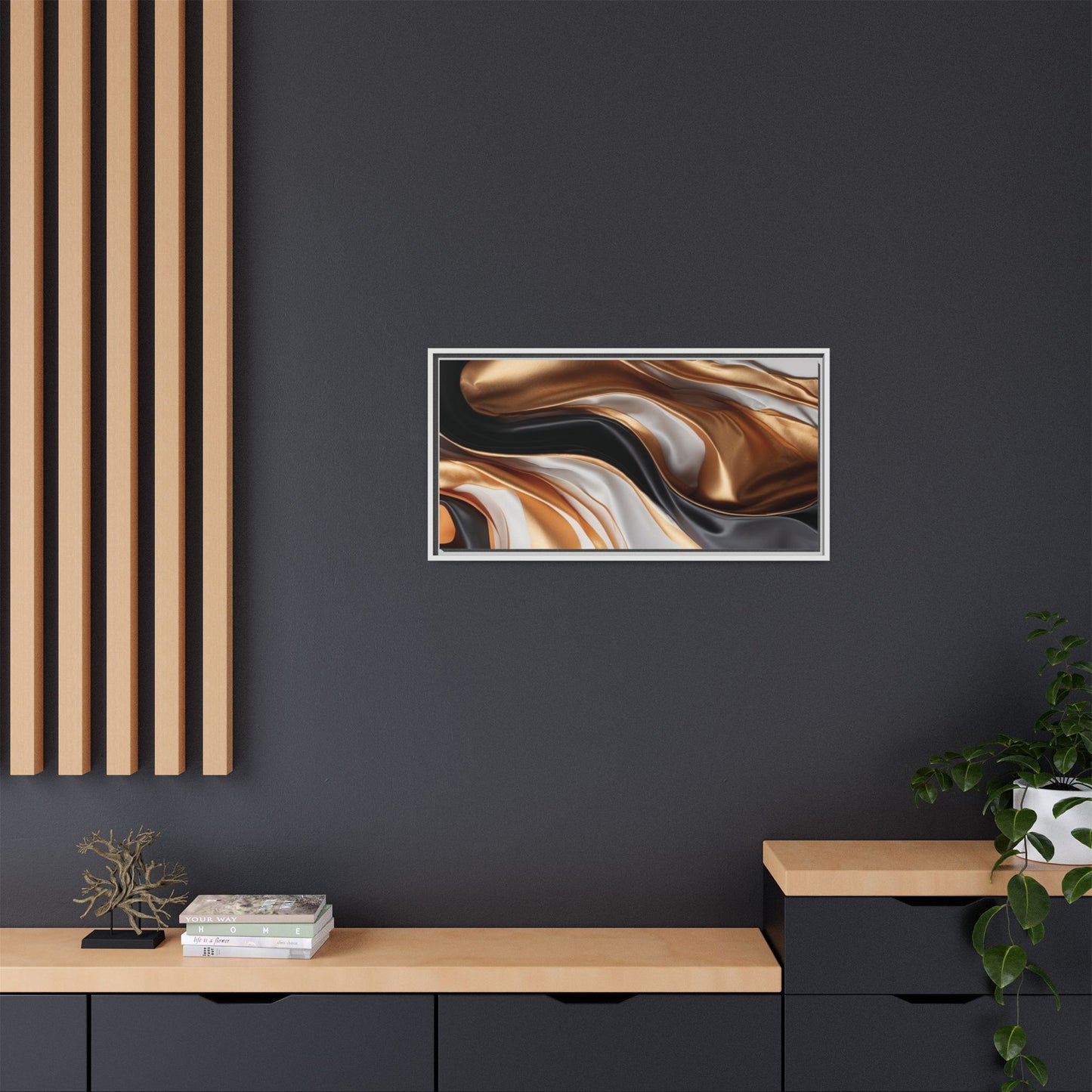 Matte Canvas, Framed (Multi-color)