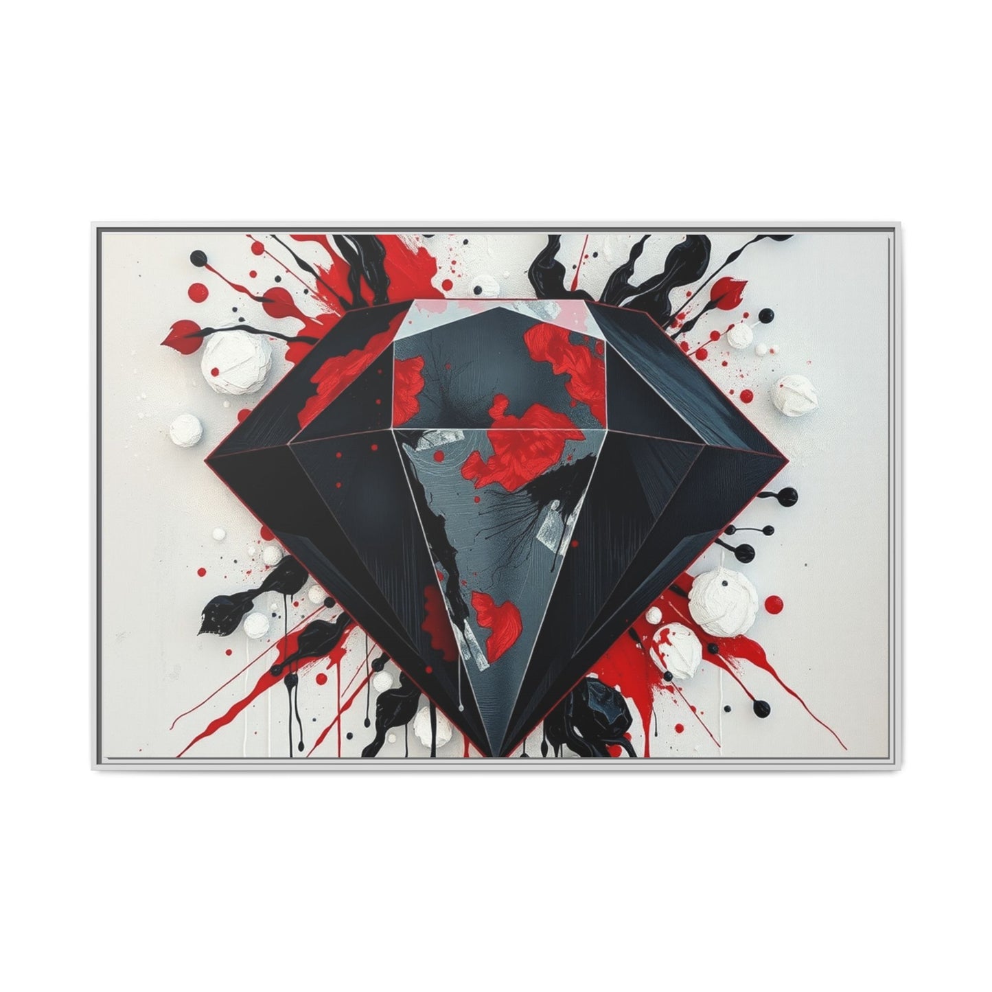 Matte Canvas, Framed (Multi-color)