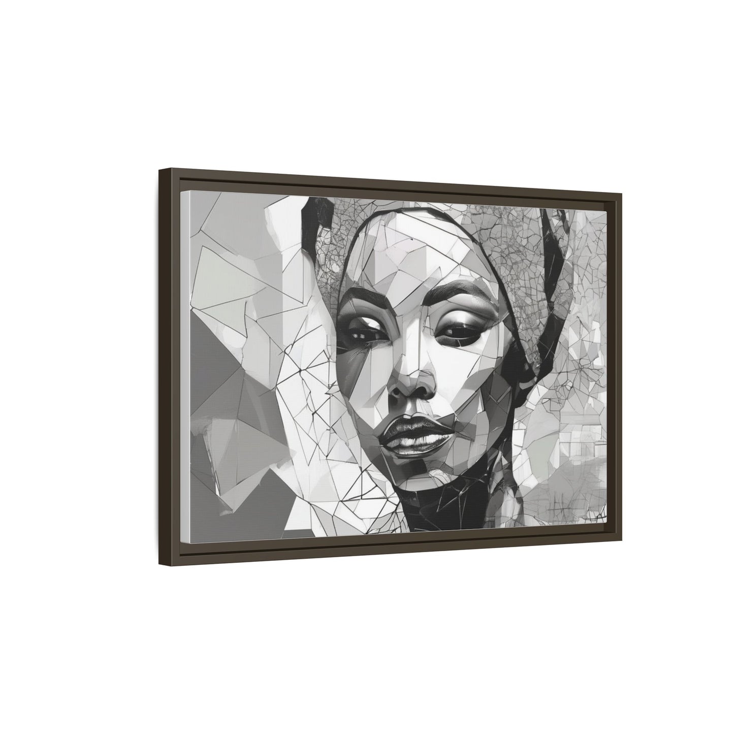 Fractured Grace: Portrait in Prism