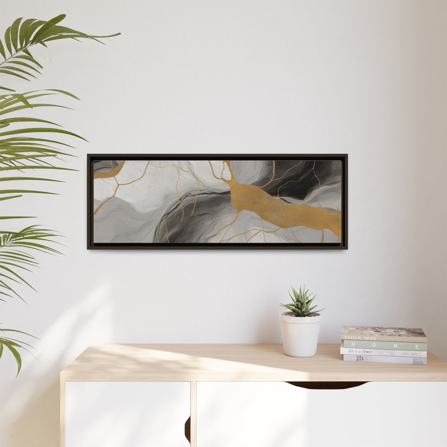 Matte Canvas, Framed (Multi-color)