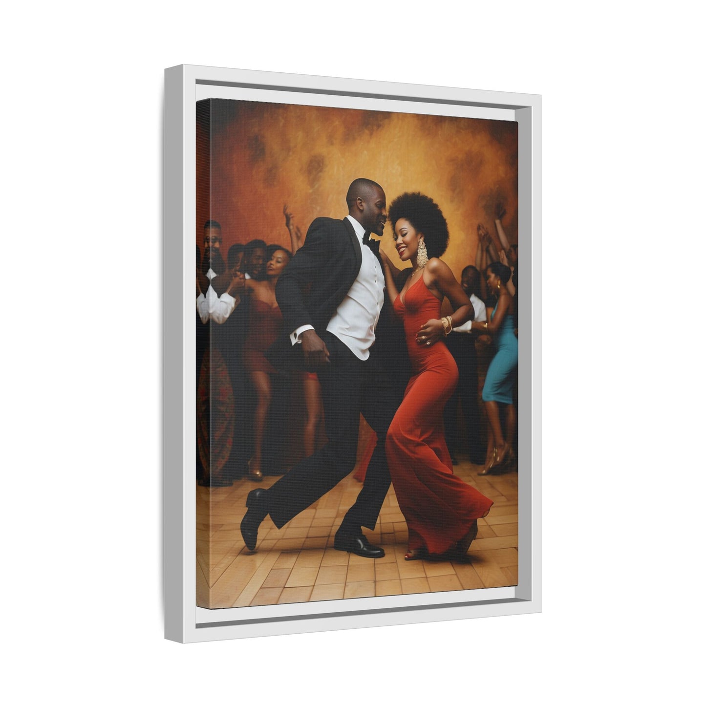 Matte Canvas, Framed (Multi-color)