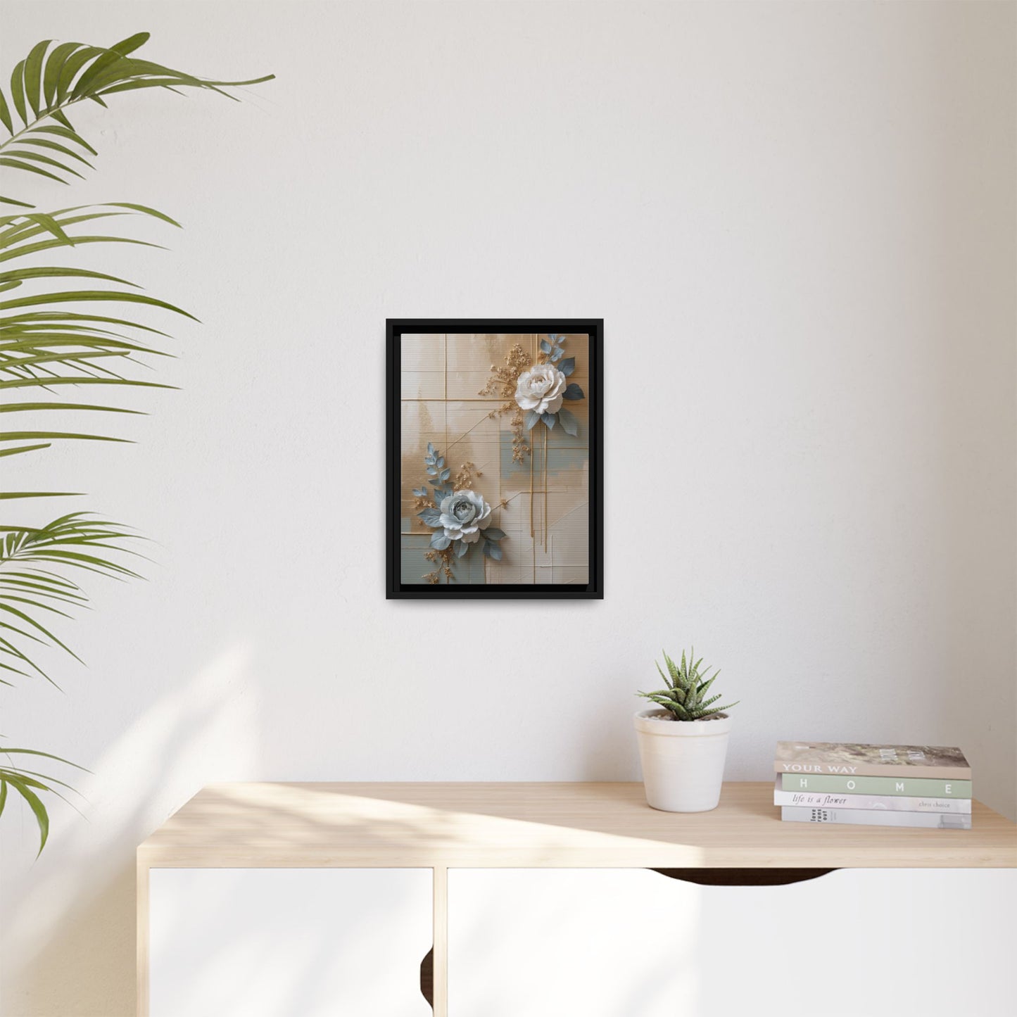 Matte Canvas, Framed (Multi-color)